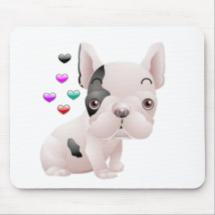 Alfombrilla De Ratón Amor del bulldog francés