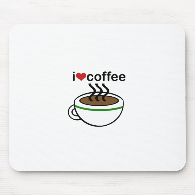 Alfombrilla De Ratón Amor del café (Frente)