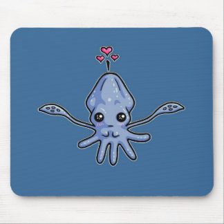 Alfombrilla De Ratón Amor del calamar