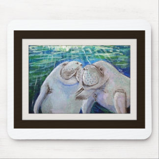 Alfombrilla De Ratón Amor del Manatee