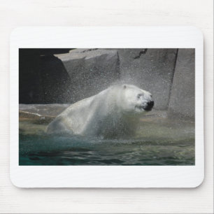 Alfombrilla De Ratón Amor del oso polar