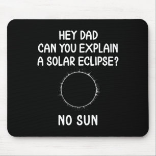Alfombrilla De Ratón Amor Divertido Eclipse Solar Total Astronomía