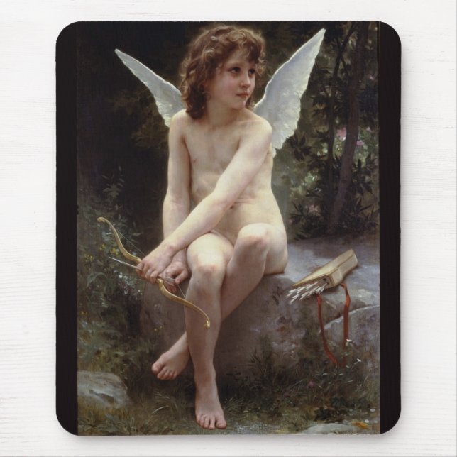 Alfombrilla De Ratón Amor en el puesto de observación (Frente)