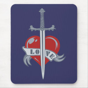 Alfombrilla De Ratón Amor Espada personalizado mousepad