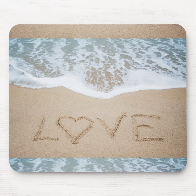 Alfombrilla De Ratón Amor II de la playa (Frente)
