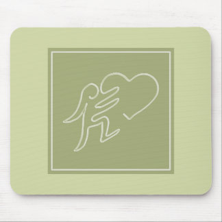 ALFOMBRILLA DE RATÓN AMOR (LIME)