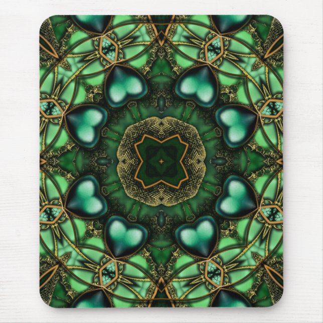 Alfombrilla De Ratón Amor Mandala Fractalscopios Mousepad (Frente)