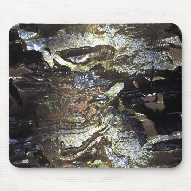 Alfombrilla De Ratón Amor metalizado dañado 8 Mousepad (Frente)