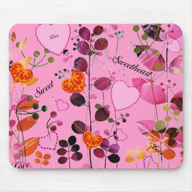 Alfombrilla De Ratón Amor Mini-Placemat/Mousepad (Frente)