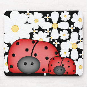 Alfombrilla De Ratón Amor Mousepad de la mariquita