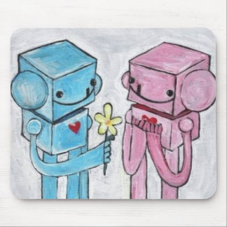 Alfombrilla De Ratón Amor Mousepad del robot