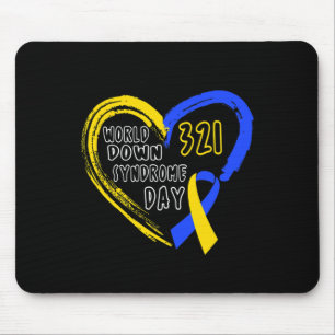 Alfombrilla De Ratón Amor Mundo Down Síndrome Awareness Day Love