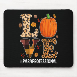 Alfombrilla De Ratón Amor paraprofesional de calabaza