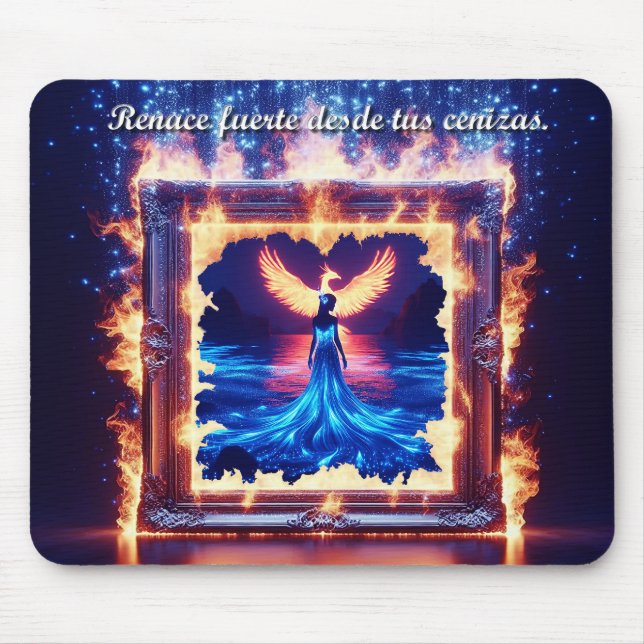 Alfombrilla De Ratón Amor Propio y Renacer (Frente)