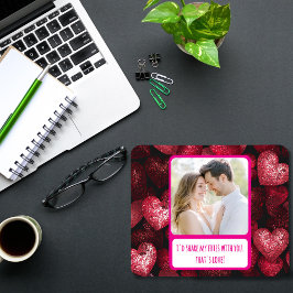 Alfombrilla De Ratón Amor Purpurinoso Comparte mis fritos