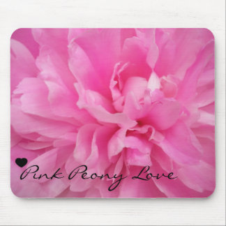Alfombrilla De Ratón Amor rosado del Peony