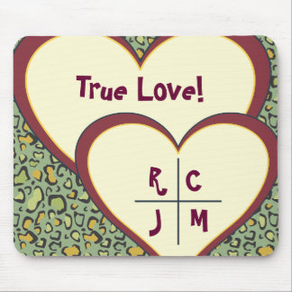 Alfombrilla De Ratón ¡Amor verdadero! Cojín de ratón
