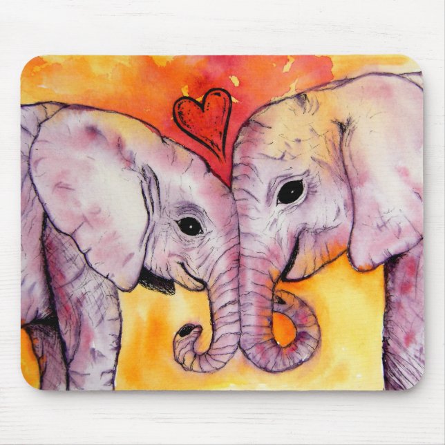 Alfombrilla De Ratón Amor verdadero Mousepad (Frente)
