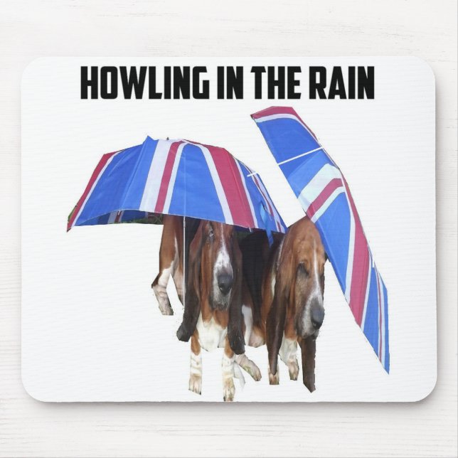 Alfombrilla De Ratón Amortiguamiento De Mousepad En Lluvia (Frente)