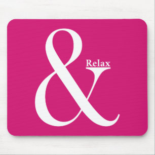 Alfombrilla De Ratón Ampersand Y Relax