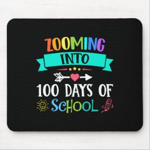 Alfombrilla De Ratón Ampliación A 100 Días De Regalo De Maestros Escola