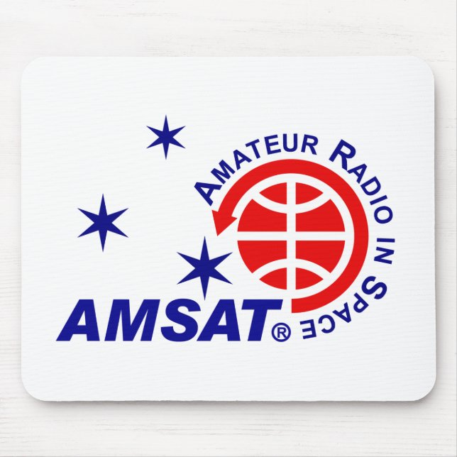 Alfombrilla De Ratón AMSAT Mousepad (Frente)