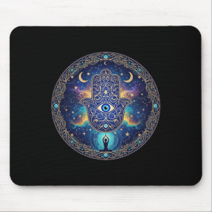Alfombrilla De Ratón Amuleto de Ojos Malvados Protección Estética Yoga 
