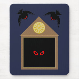 Alfombrilla De Ratón An Unkindness of Ravens Halloween