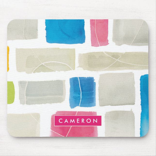 Alfombrilla De Ratón Añada su impresión abstracta del | Comares III (Frente)