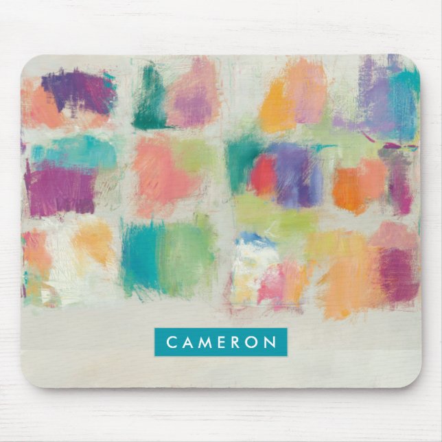 Alfombrilla De Ratón Añada su piedra horizontal de los Popsicles (Frente)