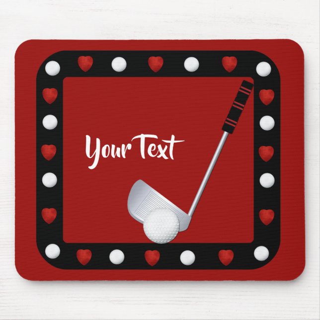 Alfombrilla De Ratón Añadir el Mousepad de texto (Frente)