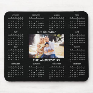 Alfombrilla De Ratón Añadir su propio calendario de fotos familiares 20