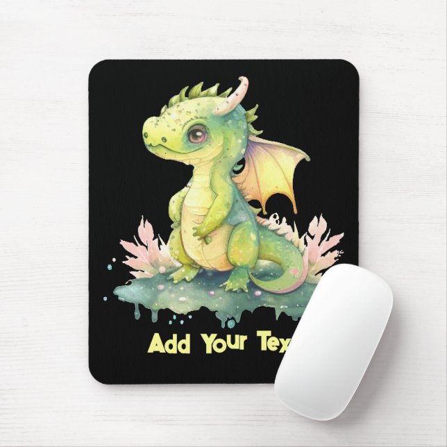 Alfombrilla De Ratón Añadir tu texto - Mousepad (Con ratón)