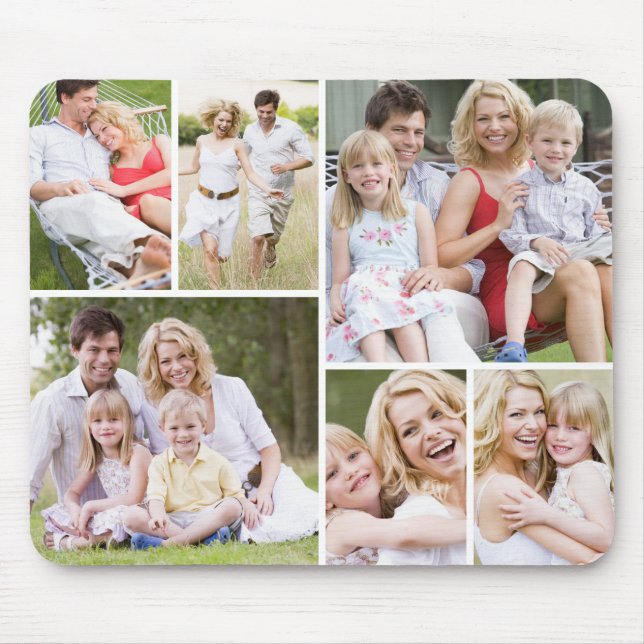 Alfombrilla De Ratón Añadir un Mousepad de fotos de 6 Personalizados (Frente)