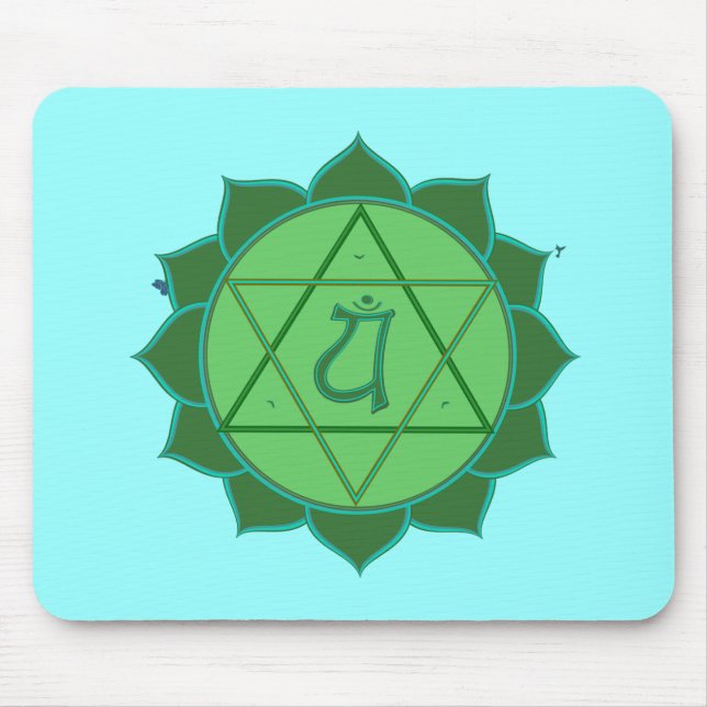 Alfombrilla De Ratón Anahata Chakra Mousepad (Frente)