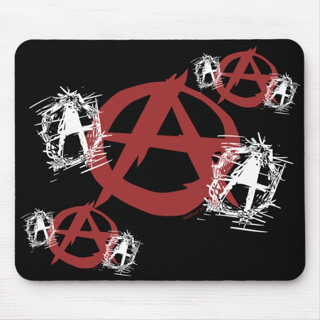 Alfombrilla De Ratón Anarquía Mousepad (Frente)