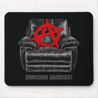 Alfombrilla De Ratón anarquista de la butaca