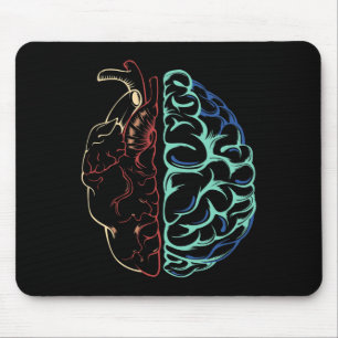 Alfombrilla De Ratón Anatomía Salud Mental Cerebro Neurodiversidad E