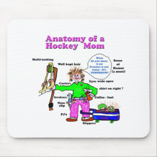 Alfombrilla De Ratón anatomyofahockeymom5-1.jpg