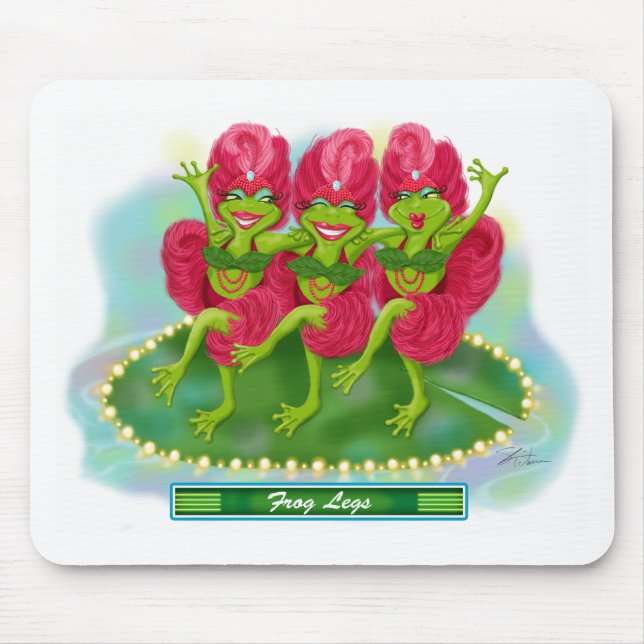 Alfombrilla De Ratón Ancas de rana (Frente)