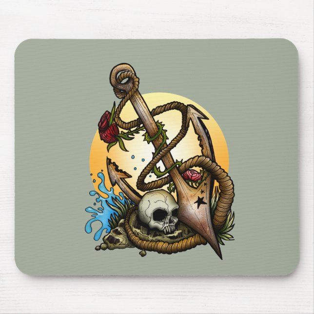 Alfombrilla De Ratón Anclado (Frente)