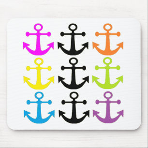 Alfombrilla De Ratón Anclas brillantes