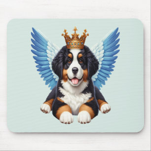 Alfombrilla De Ratón Angel Bernese Mountain Dog Aovers Berner Puppy