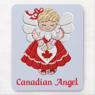 Alfombrilla De Ratón Ángel canadiense