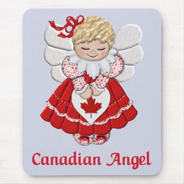 Alfombrilla De Ratón Ángel canadiense (Frente)
