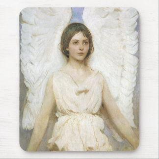 Alfombrilla De Ratón Ángel de Abbott Thayer, Bella Artes victoriano vin
