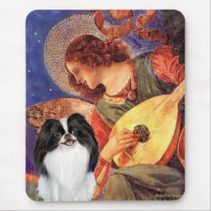 Alfombrilla De Ratón Ángel de la mandolina - Japanese Chin 3