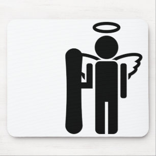 Alfombrilla De Ratón ángel de tabla.