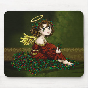 Alfombrilla De Ratón Ángel del acebo