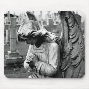 Alfombrilla De Ratón ángel del cementerio